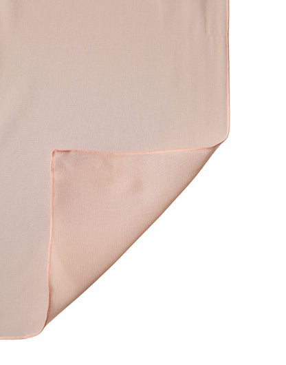 Sciarpa Dolce &amp; Gabbana in seta color pesca, da donna, 200 cm x 64 cm