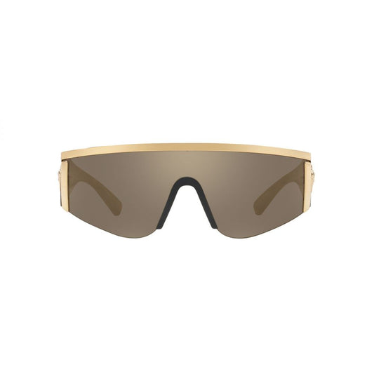 Occhiali da sole Versace in acetato dorato
