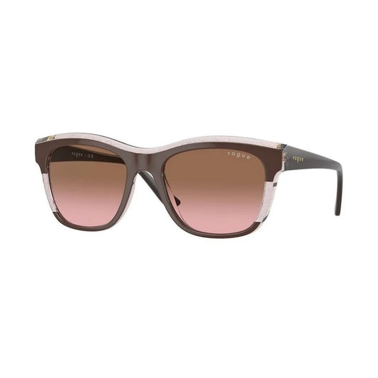 Occhiali da sole in resina marrone VOGUE