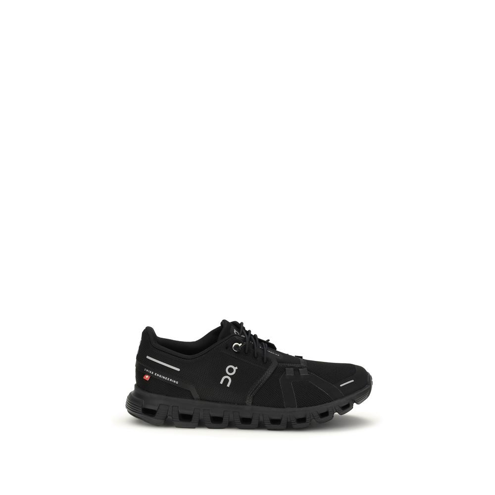 Sneakers sportive in poliestere riciclato nero ON