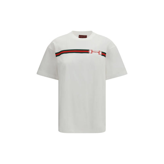 Maglietta Gucci in cotone bianco