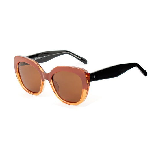 Occhiali da sole Bobroff in acetato marrone