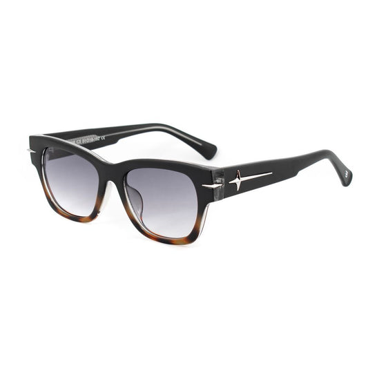Occhiali da sole Bobroff in acetato multicolore