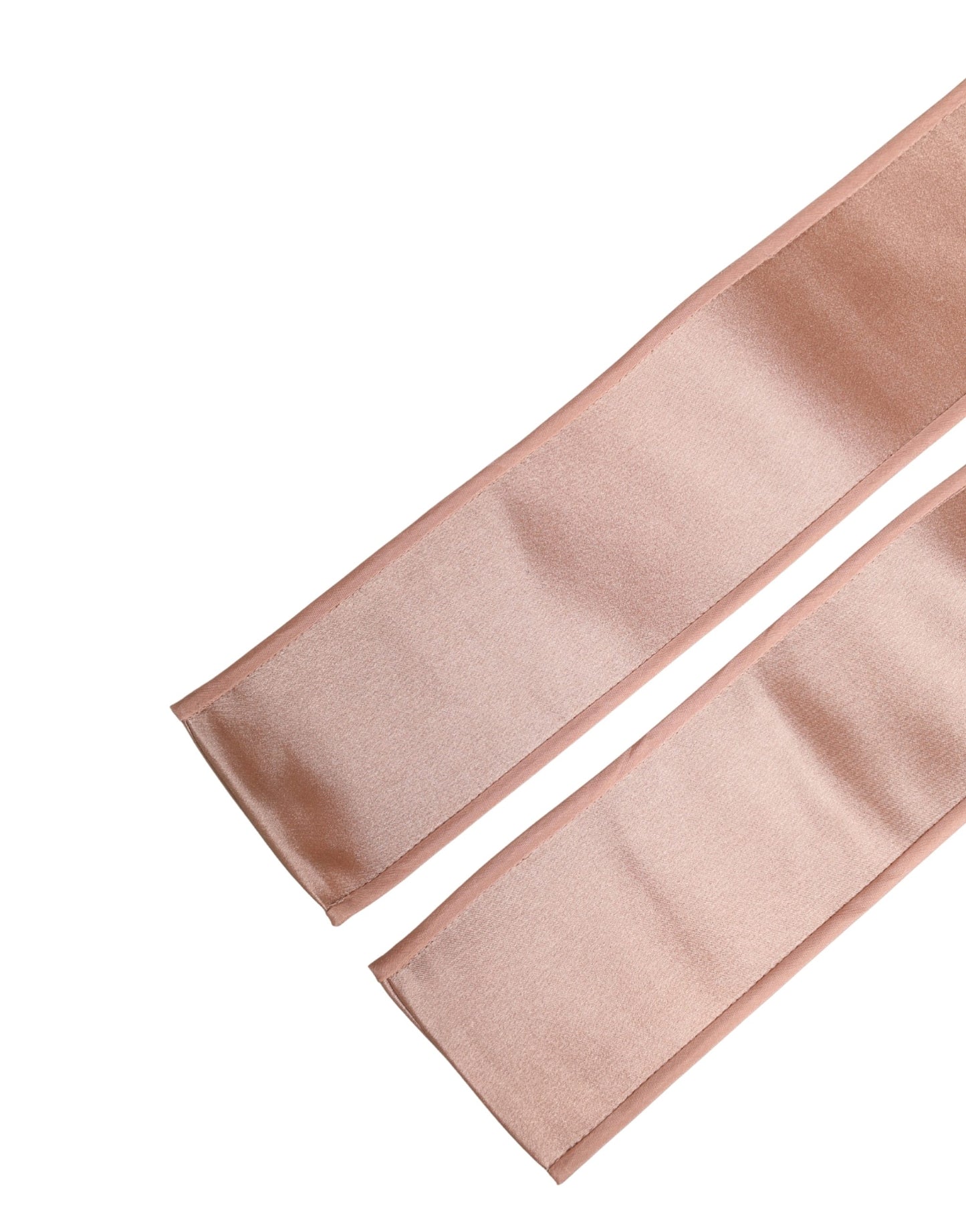 Cintura da donna in raso di seta rosa chiaro Dolce & Gabbana