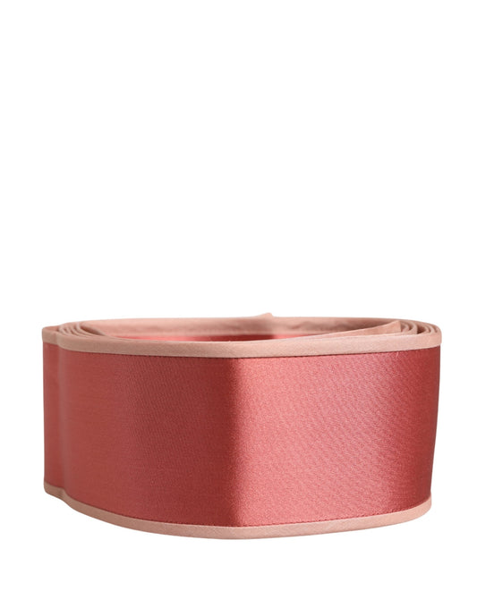 Cintura da donna in raso di seta rosa Dolce & Gabbana