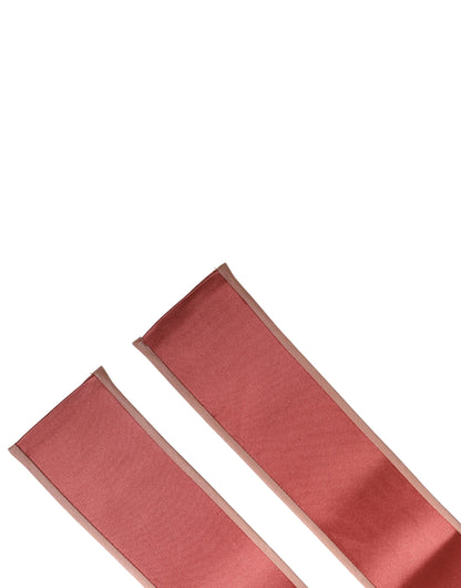 Cintura da donna in raso di seta rosa Dolce & Gabbana