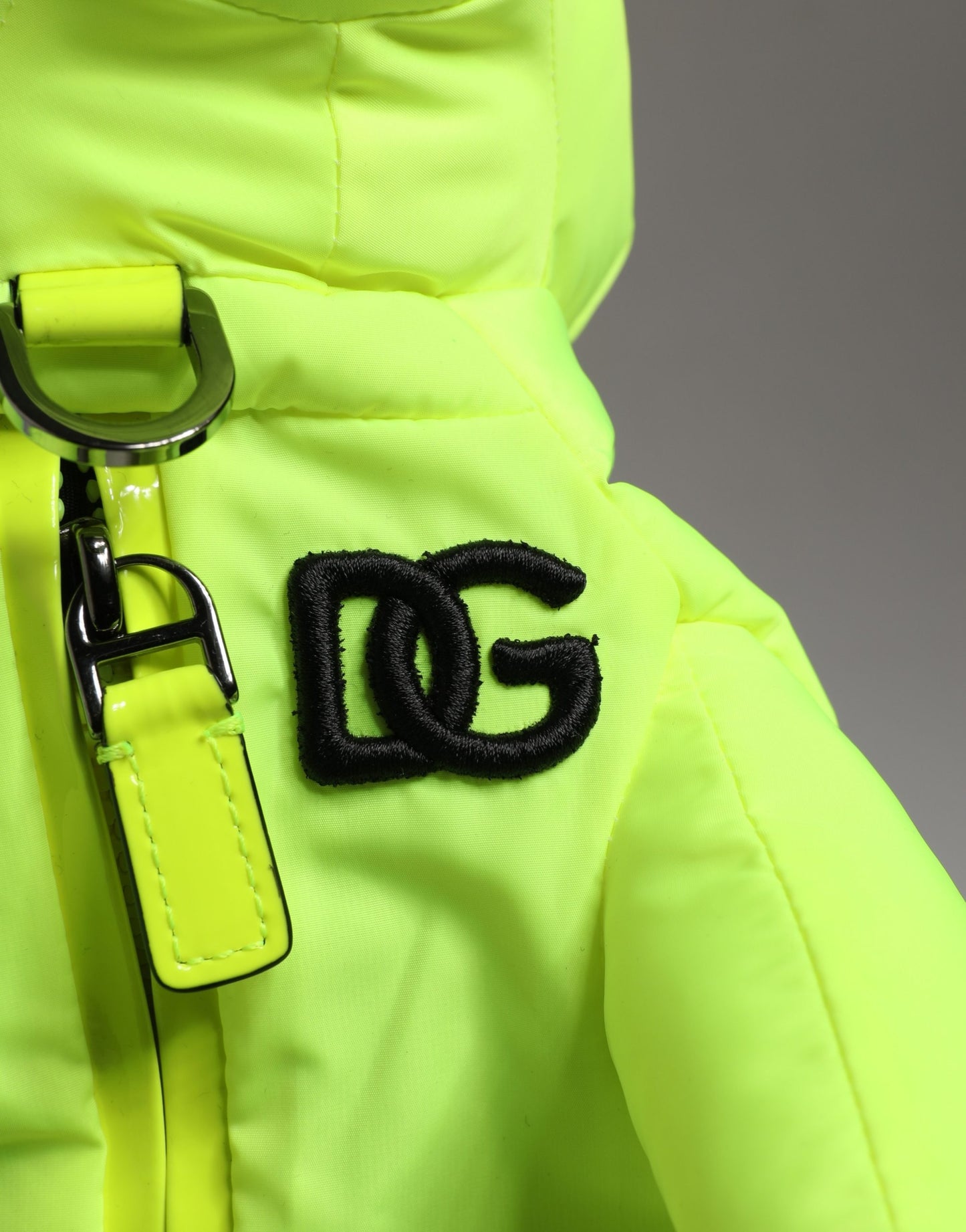 Borsa Dolce &amp; Gabbana con cintura in vita in poliestere verde con silhouette di animali