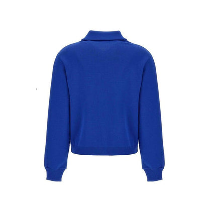 Cardigan in nylon blu Autry