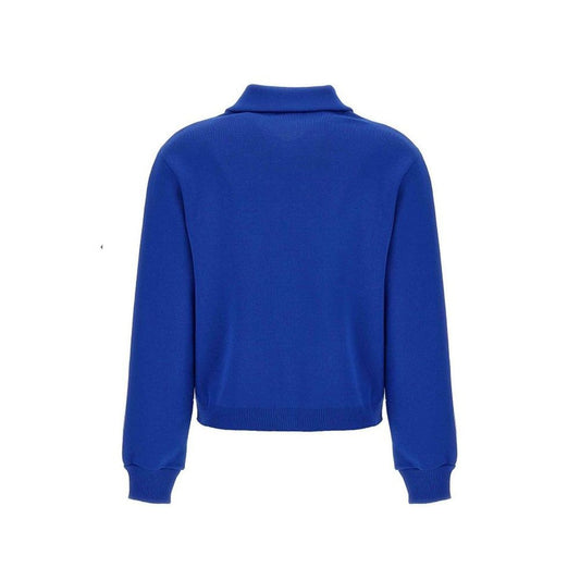 Cardigan in nylon blu Autry