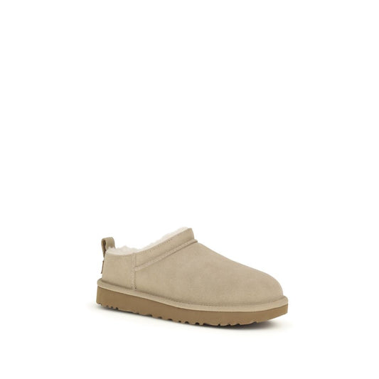 Stivaletti UGG Bos Taurus in pelle di vitello beige
