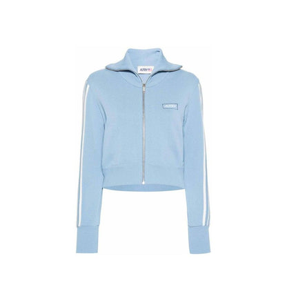 Cardigan in nylon blu Autry