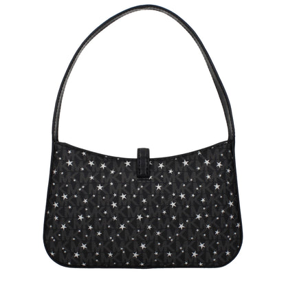 Michael Kors Black Fabric Handbag