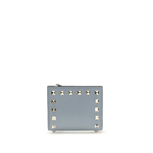 Portafoglio Valentino Garavani Blue Lamb Ovis Aries Aries