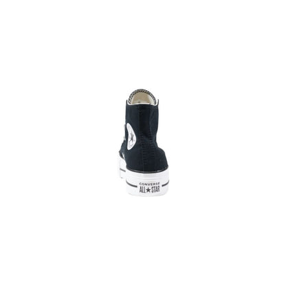 Converse Black Polyester High Top Sneakers