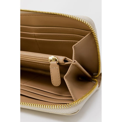 Portafoglio Love Moschino Beige in polietilene