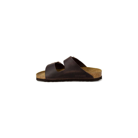 Ciabatte sintetiche marroni Birkenstock