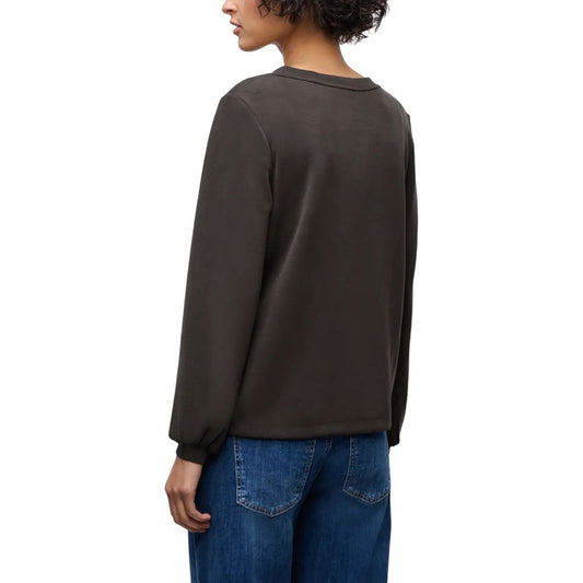 Felpa Street One in modal marrone
