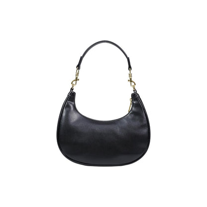 Borsa a mano nera in polietilene Love Moschino