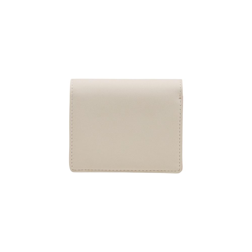 Portafoglio Love Moschino Beige in polietilene