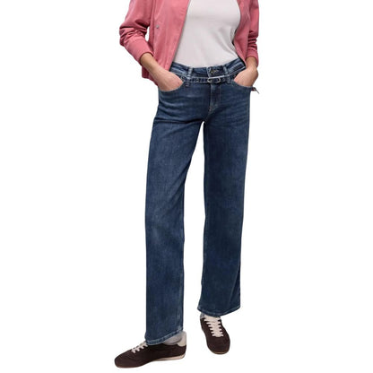 Jeans Street One in cotone blu vestibilità rilassata