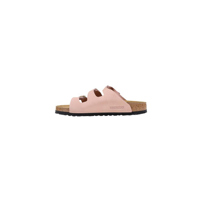 Sandali piatti in pelle multicolore Birkenstock