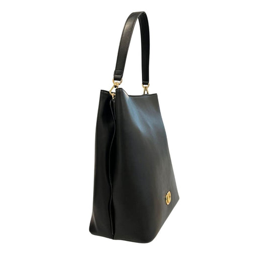 Borsa a tracolla da donna Twinset in PU nero