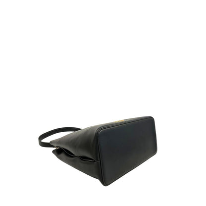 Borsa a tracolla da donna Twinset in PU nero