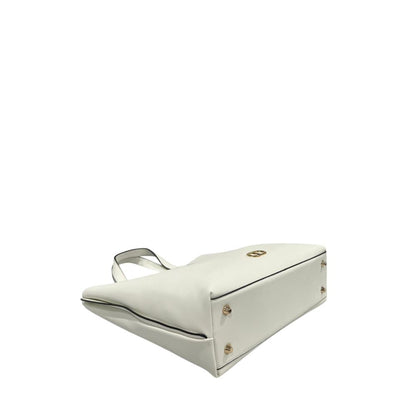 Borsa a mano da donna Twinset in PU bianco