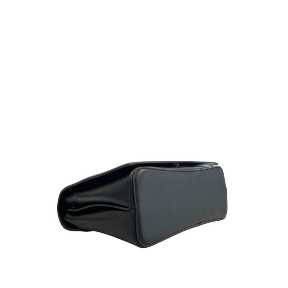Borsa a tracolla da donna Twinset in PU nero