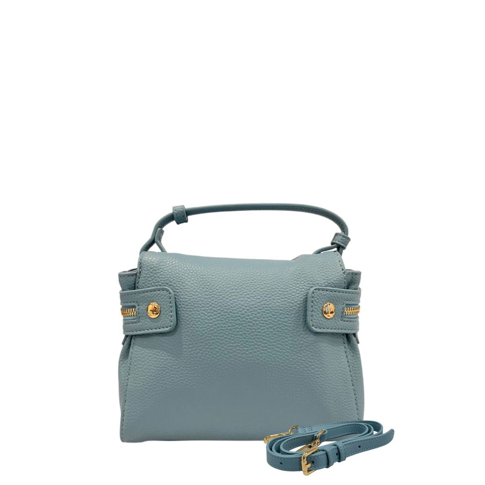 Borsa a mano da donna Twinset in PU blu