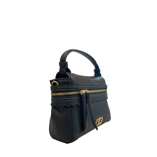 Borsa a mano da donna Twinset in PU nero