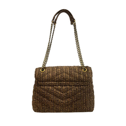 Borsa a tracolla da donna in polipropilene marrone Twinset