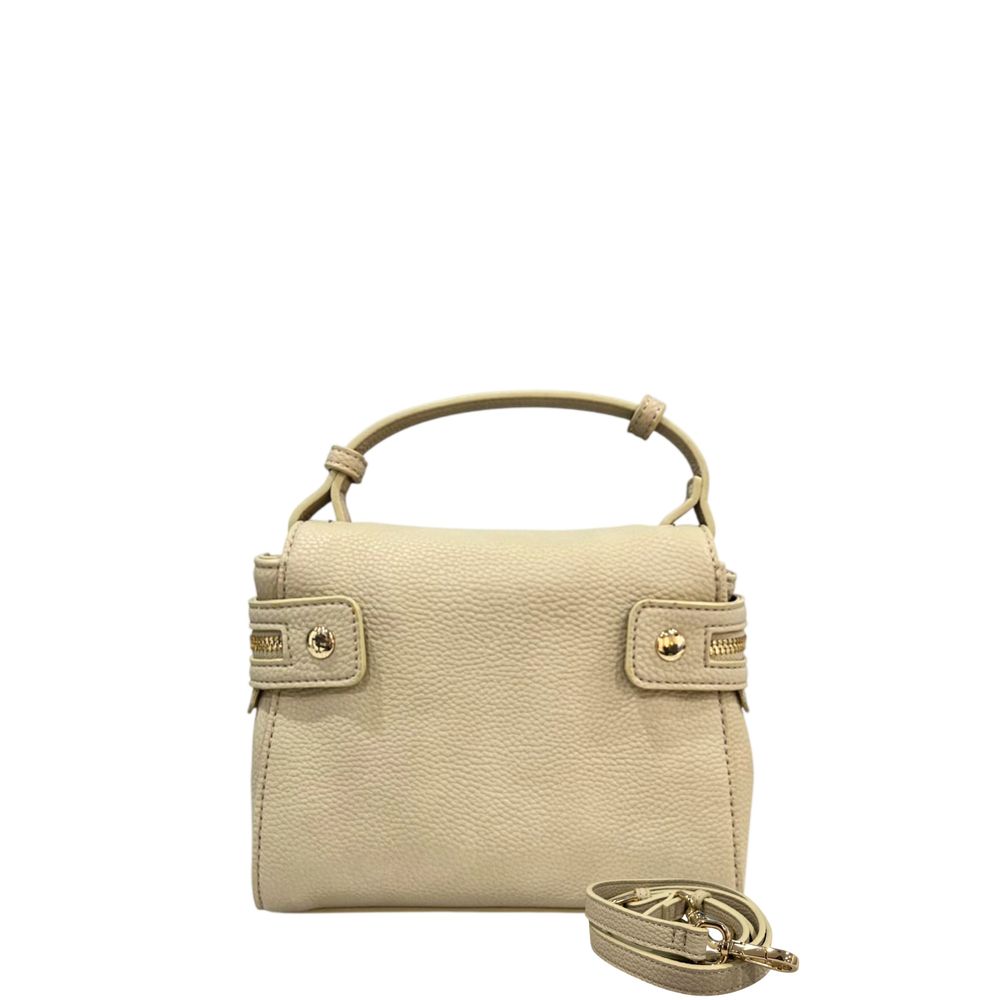 Borsa a tracolla Twinset in polietilene beige