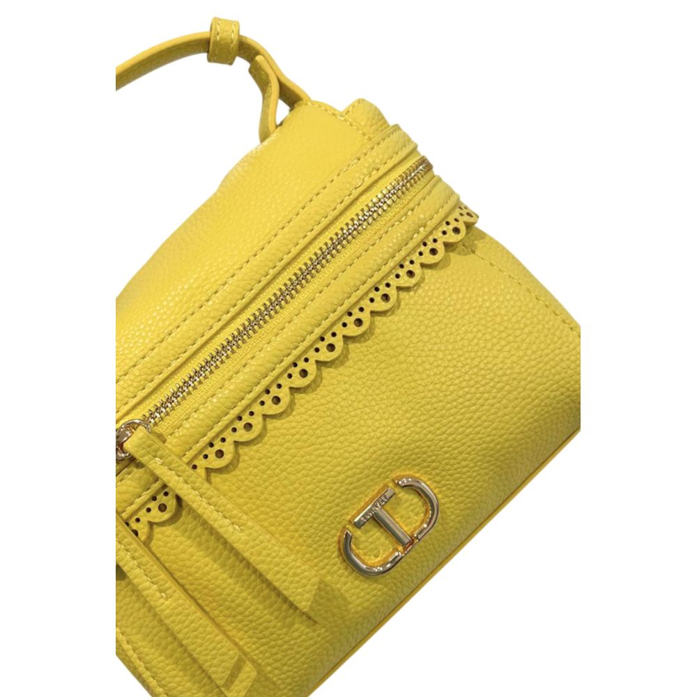 Borsa a tracolla in polietilene bicolore Twinset