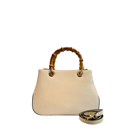 Borsa a mano da donna Twinset Beige PU