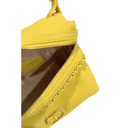 Borsa a tracolla in polietilene bicolore Twinset