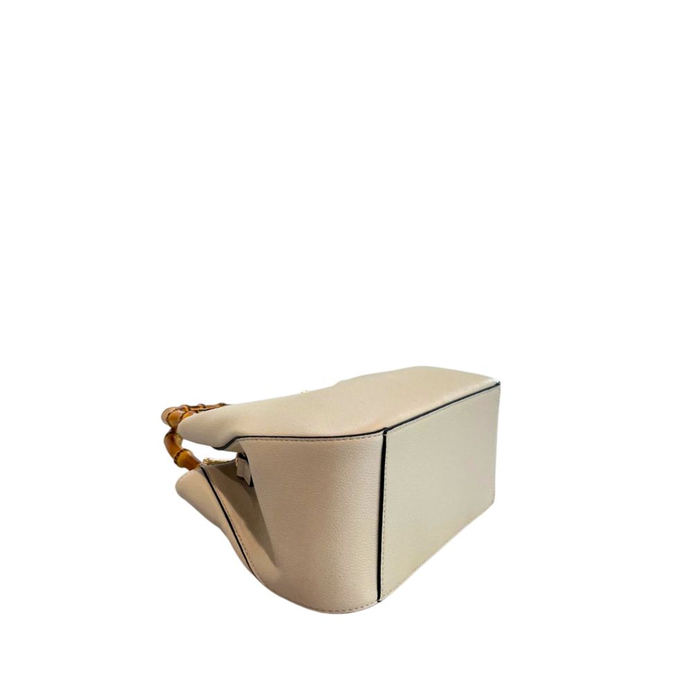 Borsa a mano da donna Twinset Beige PU