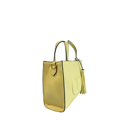 Borsa a tracolla in polietilene bicolore Twinset