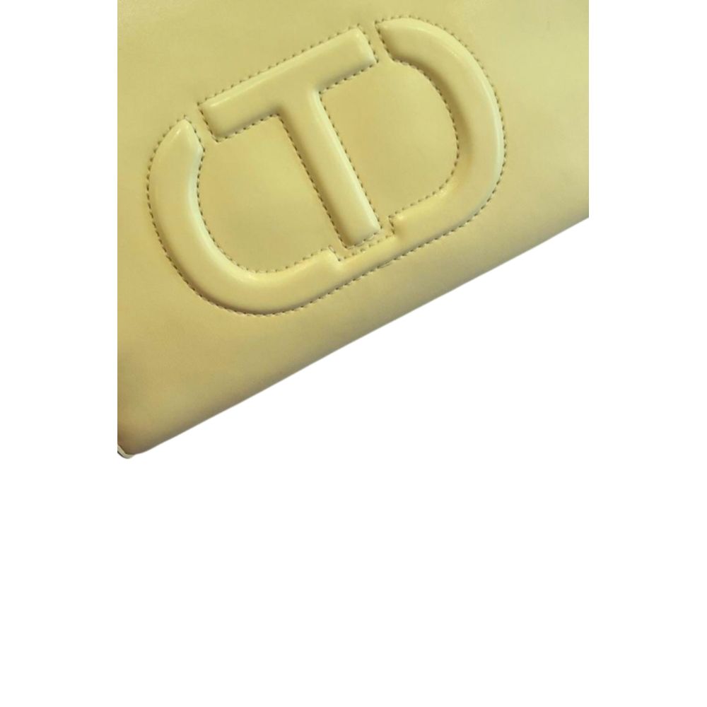 Borsa a tracolla in polietilene bicolore Twinset