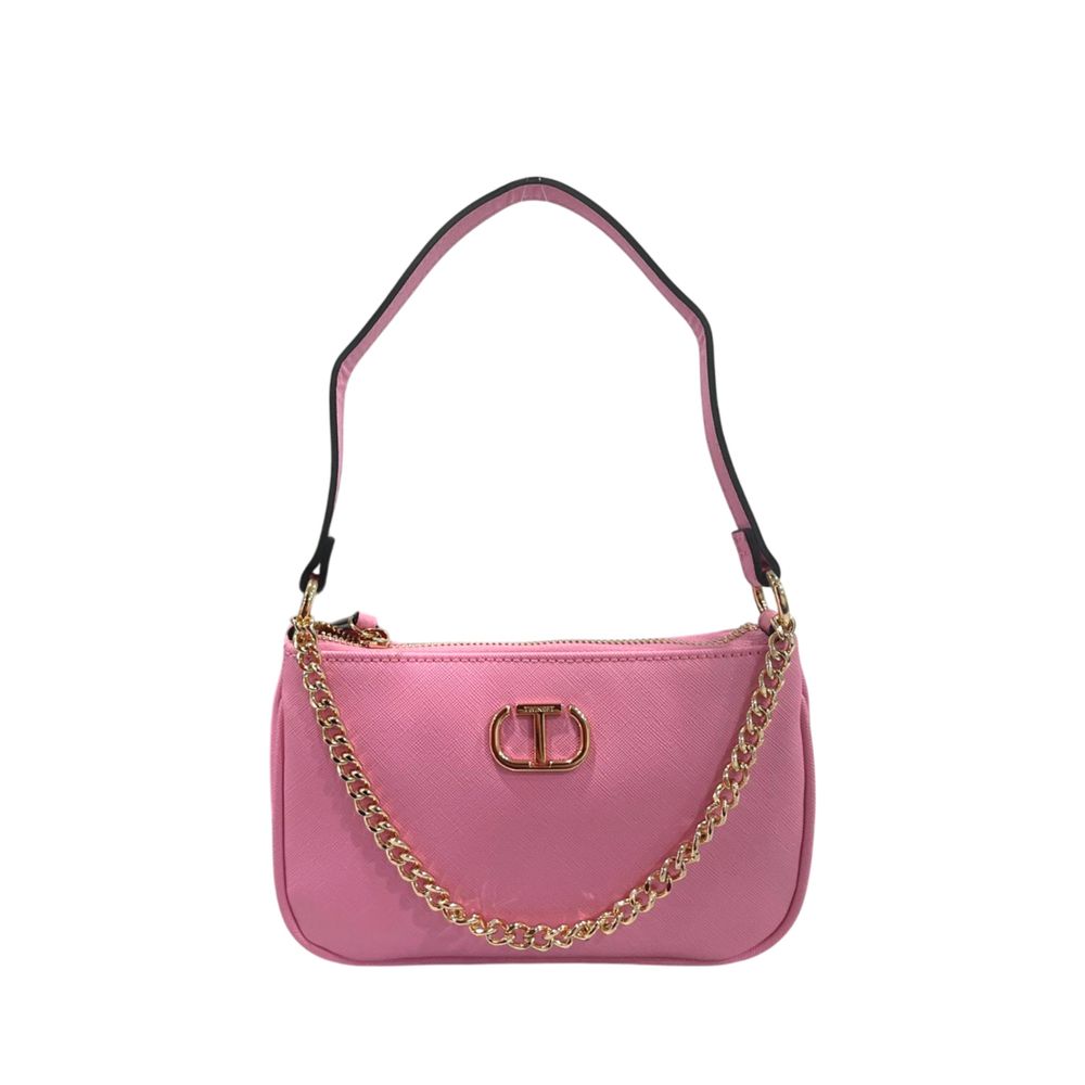 Borsa a tracolla Twinset in polietilene multicolore