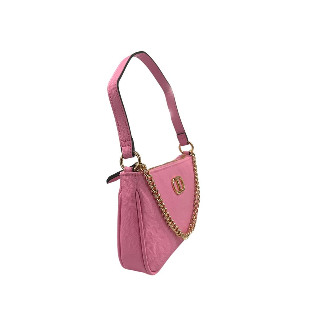 Borsa a tracolla Twinset in polietilene multicolore