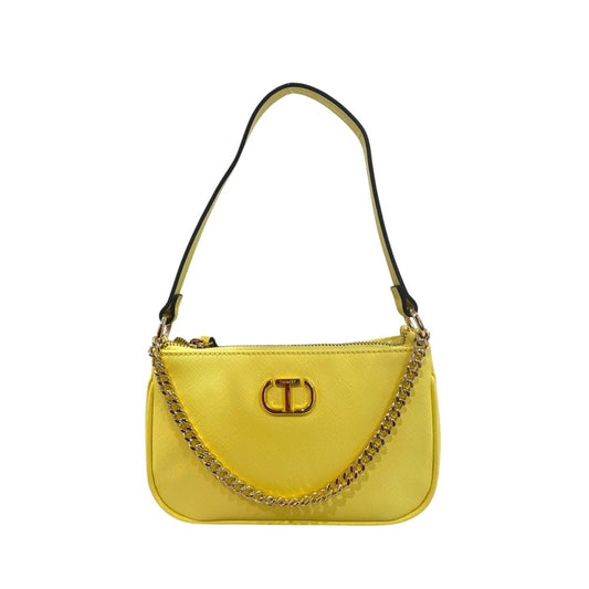 Borsa a tracolla Twinset in polietilene bicolore