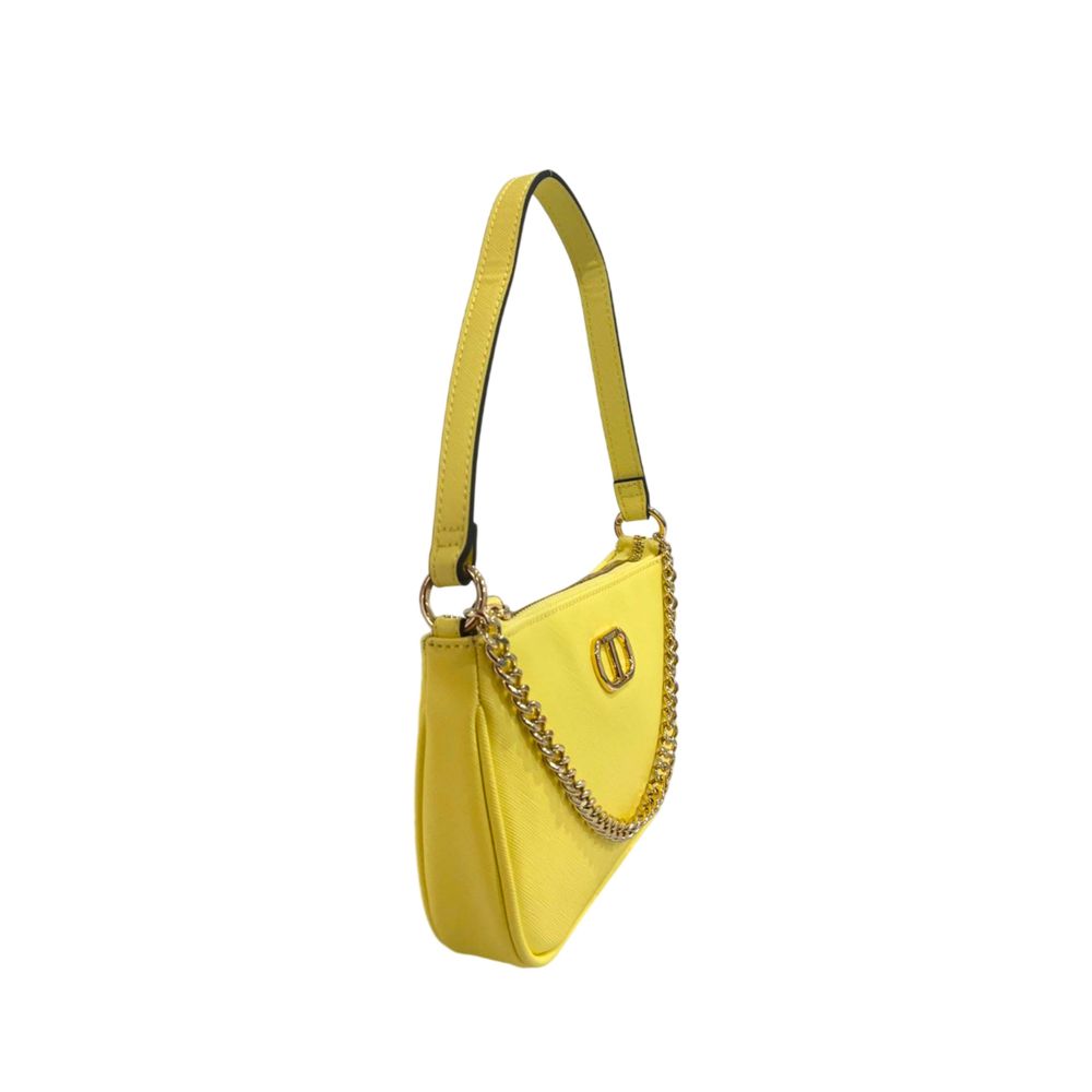 Borsa a tracolla Twinset in polietilene bicolore