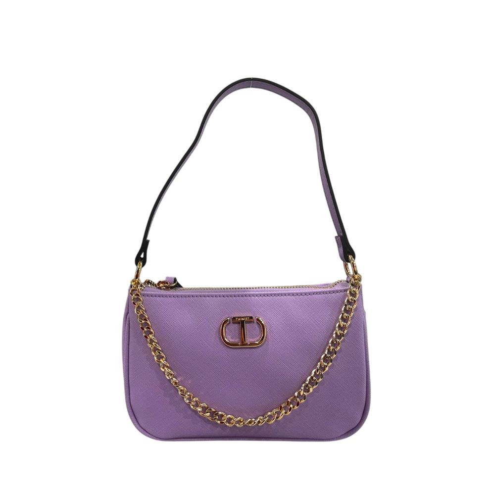 Borsa a tracolla Twinset in polietilene multicolore