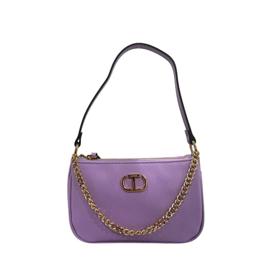 Borsa a tracolla Twinset in polietilene multicolore