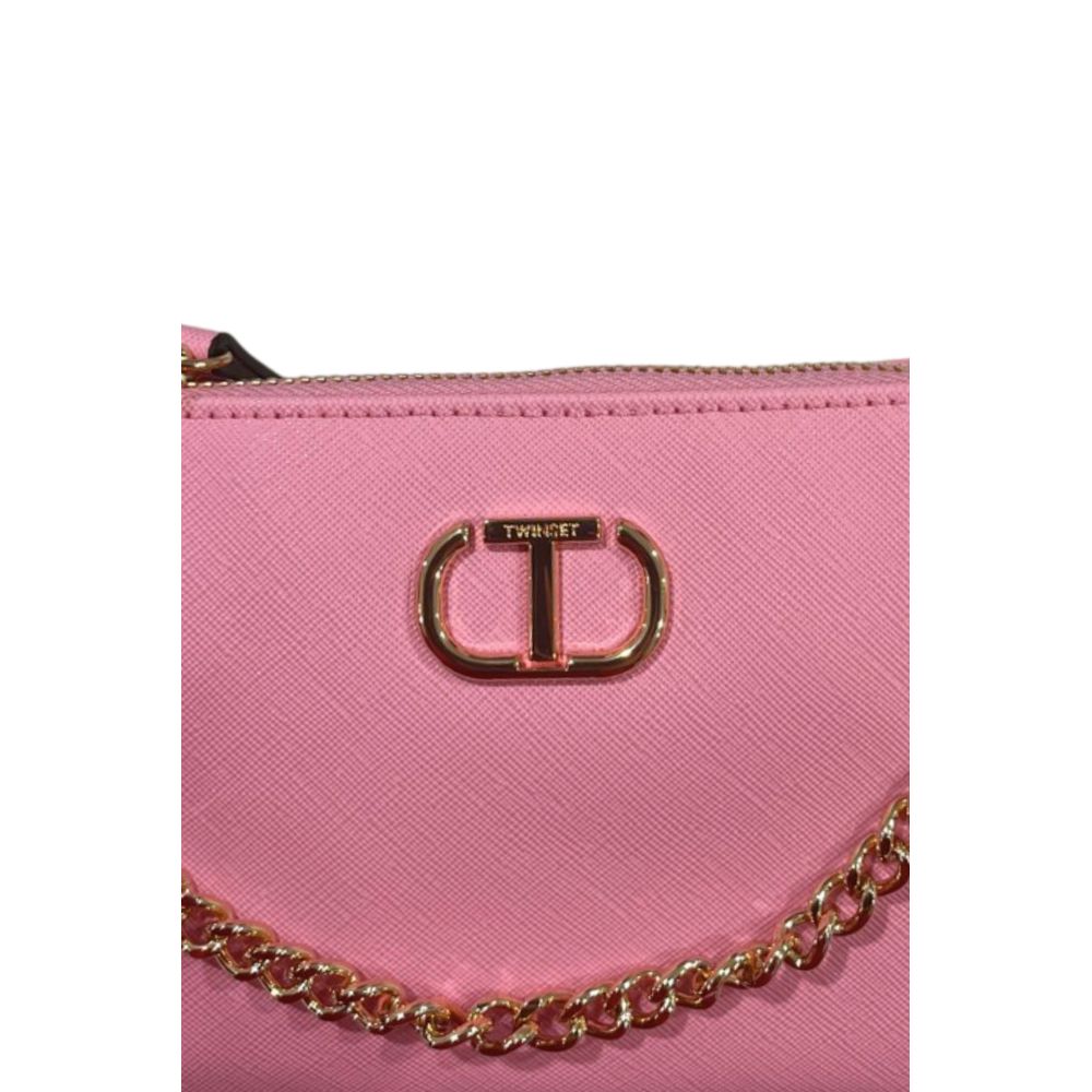 Borsa a tracolla Twinset in polietilene multicolore