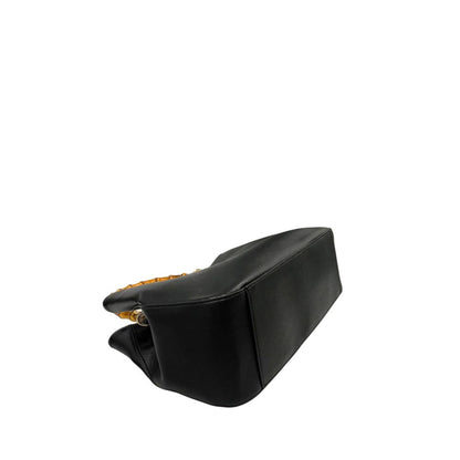 Borsa a mano da donna Twinset in PU nero