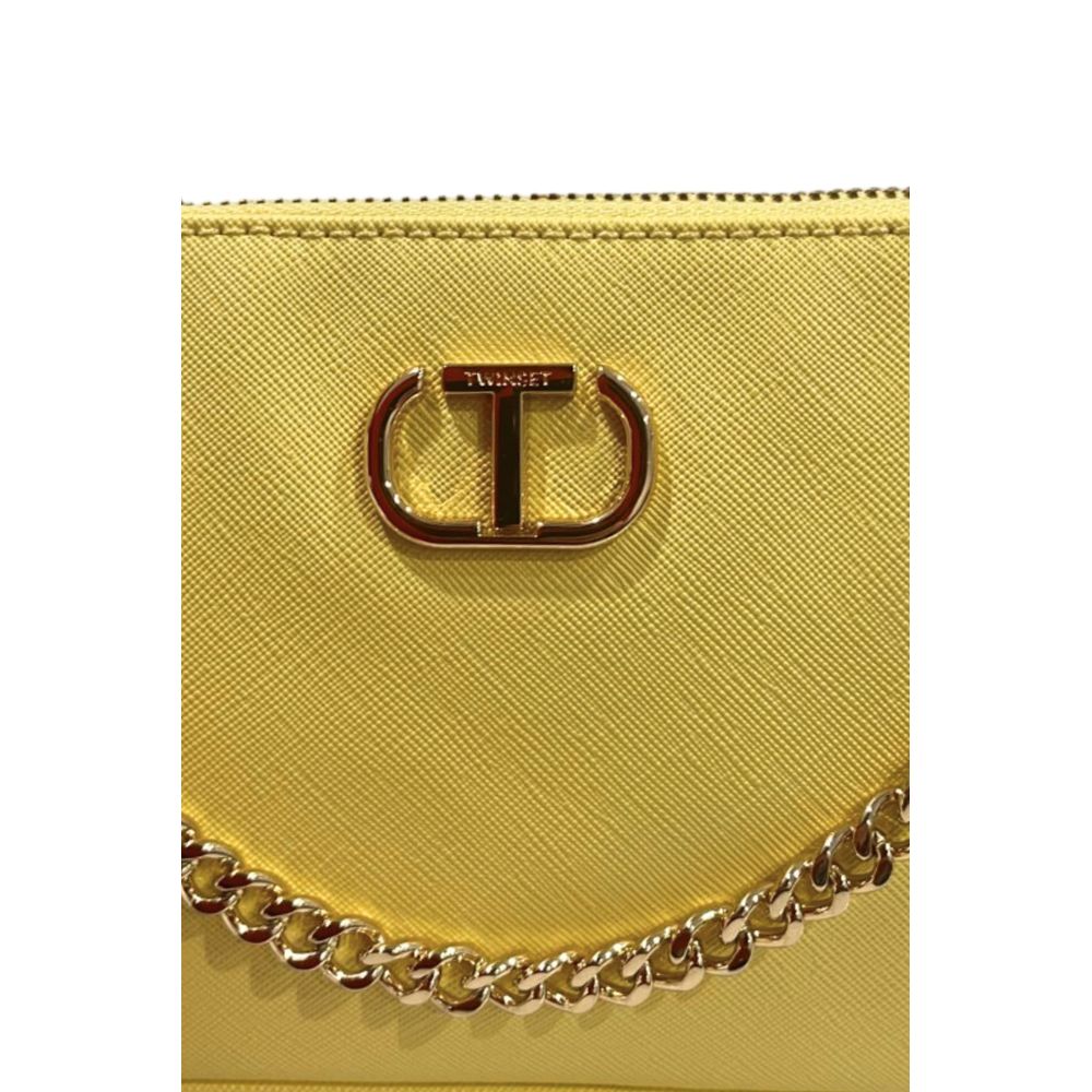 Borsa a tracolla Twinset in polietilene bicolore