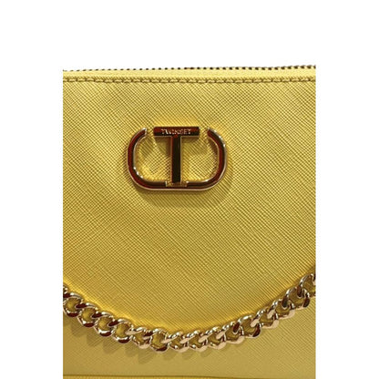 Borsa a tracolla Twinset in polietilene bicolore