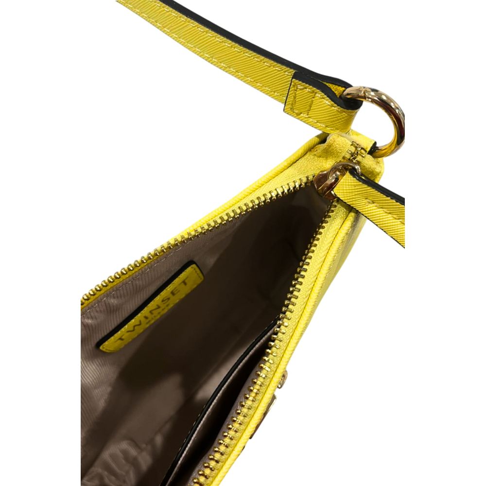 Borsa a tracolla Twinset in polietilene bicolore